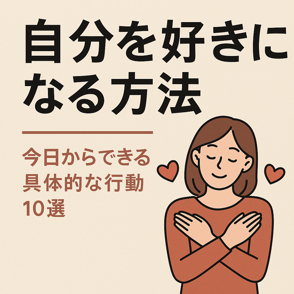 【保存版】自分を好きになる方法|今日からできる具体的な行動リスト10選